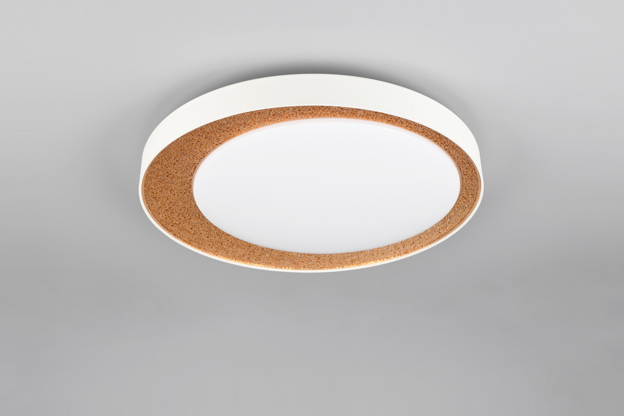 Plafoniera Aleta, RL, 45x8 cm, 24W, 1x SMD, plastic, auriu - imagine 7
